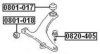 ASVA 0801-017 Control Arm-/Trailing Arm Bush